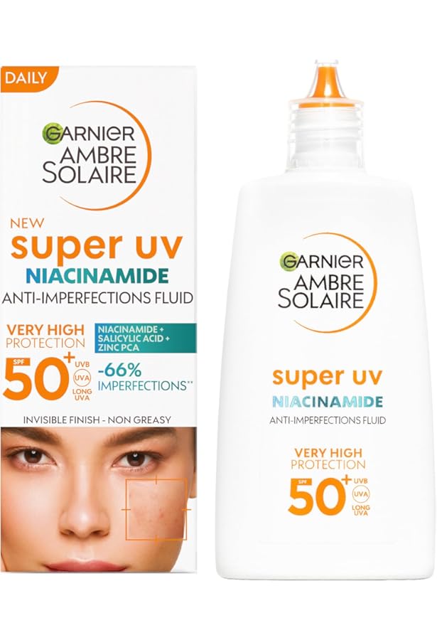 Garnier UV Sun Protection Super Fluid Anti-Oxidant SPF 50+, Light